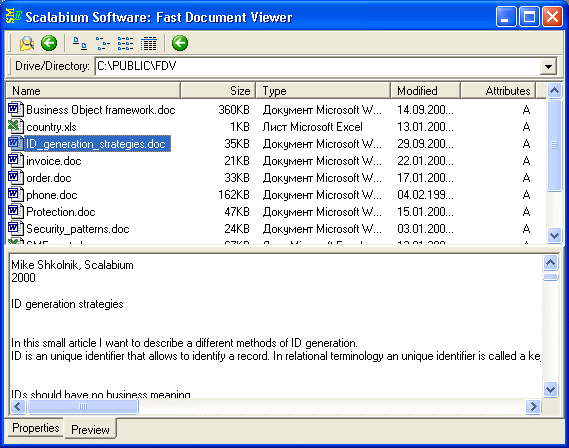 Fast Document Viewer screenshot