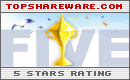 TopShareware: TOP score of 5-star